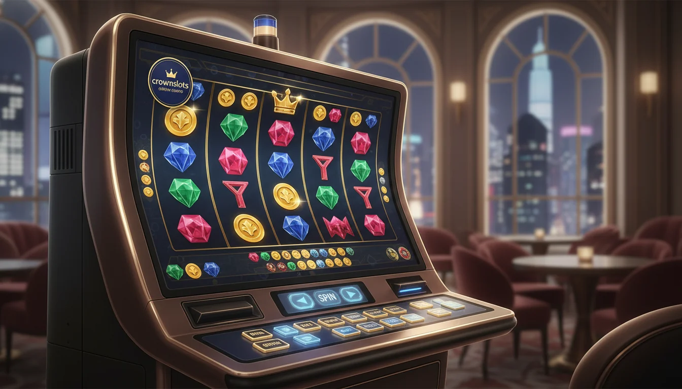 A lively table game being played at CrownSlots